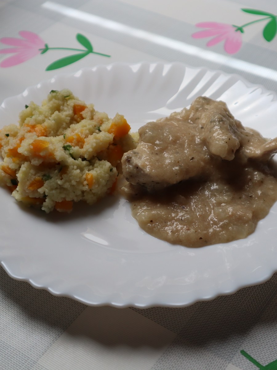 Zelenjavni kuskusek in piščanček&nbsp;😋